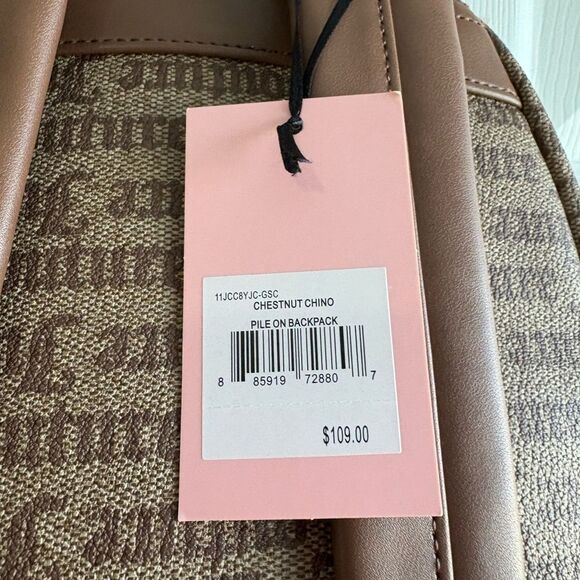 NWT Juicy Couture Logo Leather Mini Backpack main image 6